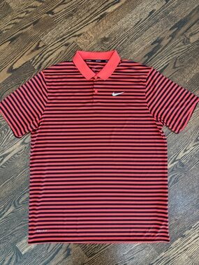 Nike Golf Men’s Striped Dri-FIT Polo